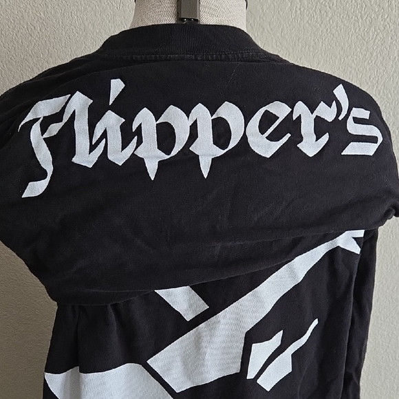 Usher Flipper's 2023 Vegas Residency Black and White Long Sleeve Tees - Picture 5 of 10